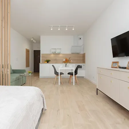 Apartment Modern Mokotow With Parking & Balcony By Renters *
